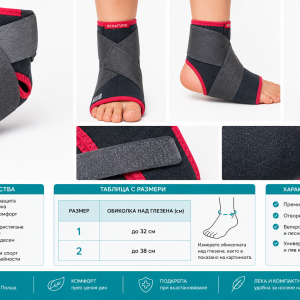 Неопренова ортеза за глезен Ligamax Ankle